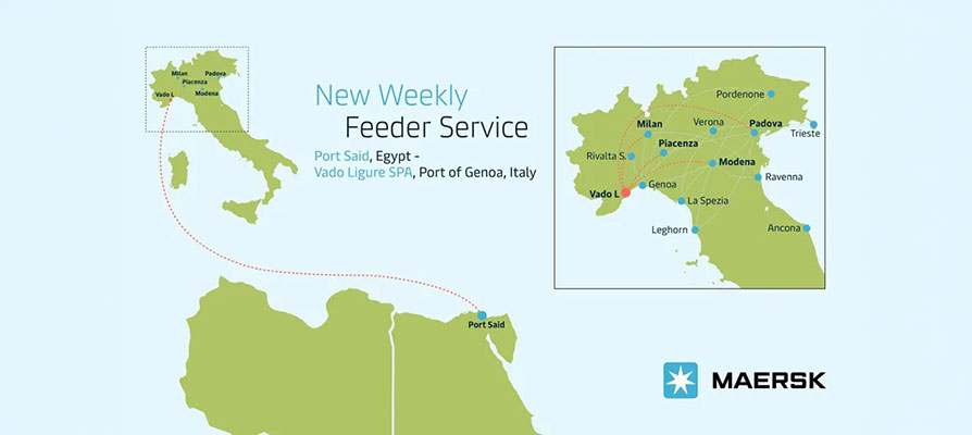 Maersk reduces transit time from Asia to Italy - EUROMOVERS
