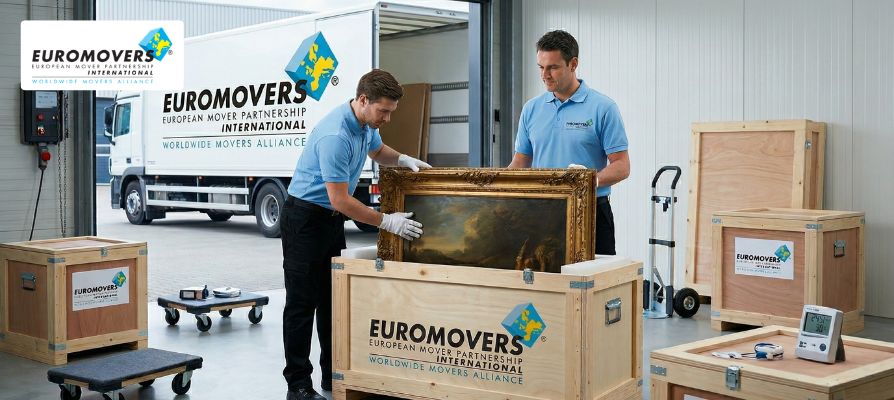 Safe and Secure Art Shipping by EUROMOVERS Worldwide Alliance - Euromovers