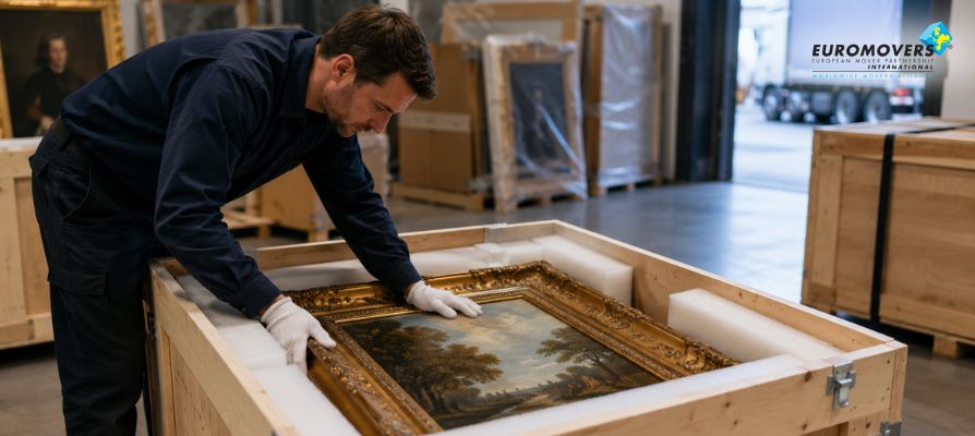 Fine Art Shipping: How to Move Artwork Safely Worldwide - EUROMOVERS