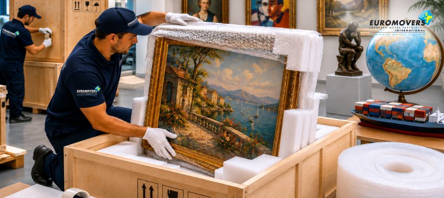 International Art Moving Services for Global Art Transport - EUROMOVERS