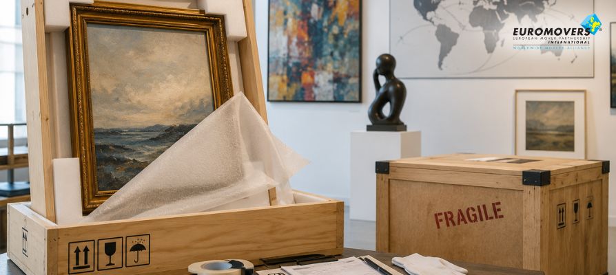 International Art Shipping: A Guide for Collectors and Galleries - EUROMOVERS