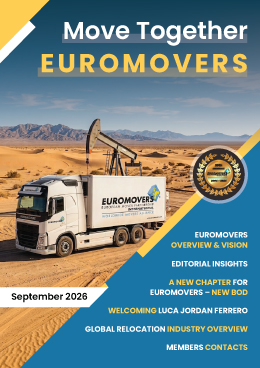Magazine Cover - EUROMOVERS